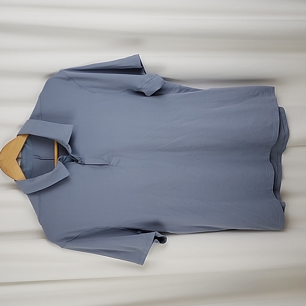 Lululemon Drysense Polo Chambray